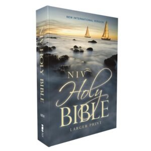 Niv, Holy Bible, Larger Print, Economy Edition, Paperback, Blue, Comfort Print -- Zondervan - Bible