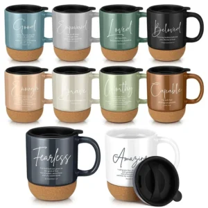 10 Pcs Christian Coffee Mugs